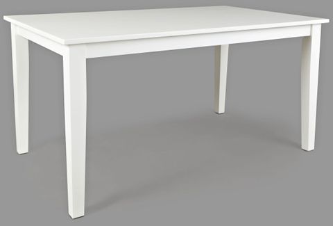 The Enduring Appeal of the Paperwhite Simplicity Rectangle Dining Table